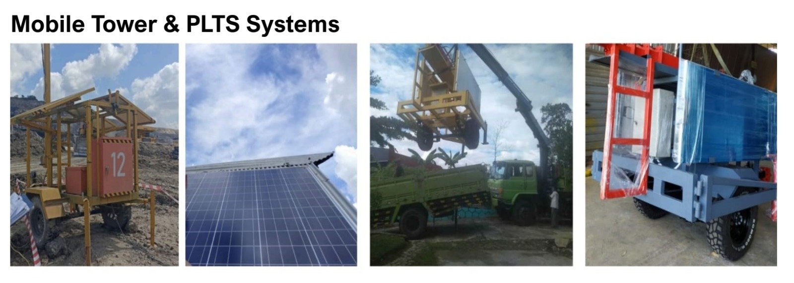 Mobile Tower & Sistem PLTS